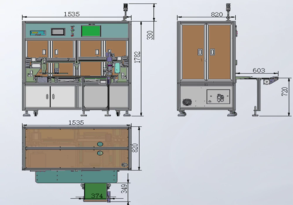 Pouch Cell OCV Sorting Machine