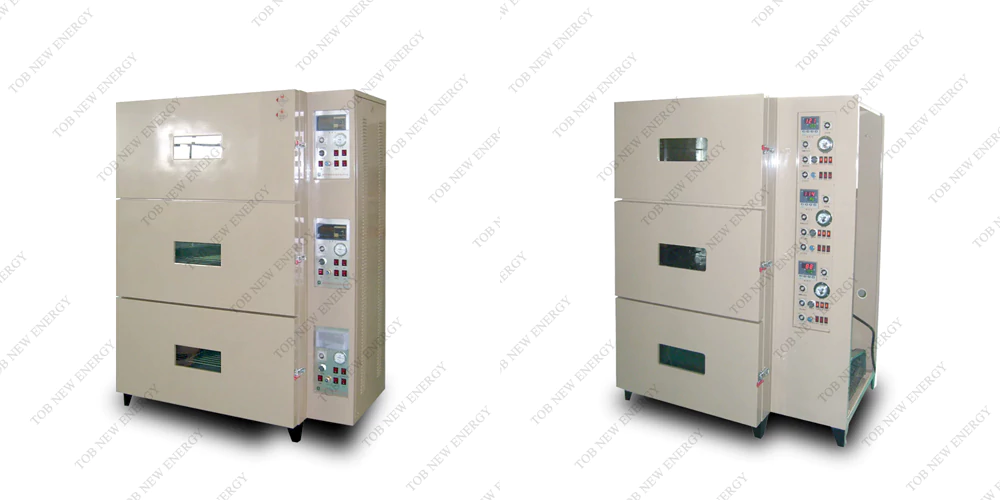 Three Working Chamber Vacuum Drying Oven