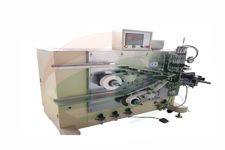 Cylindrical battery semi-automatic winding machine