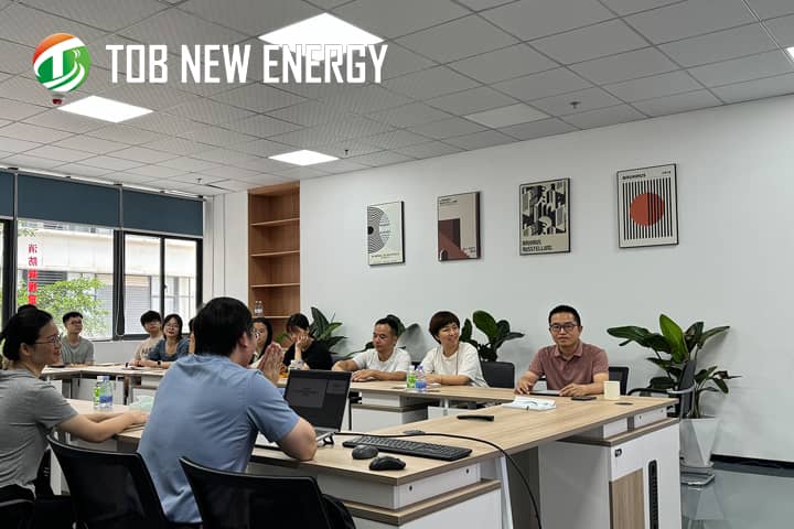TOB NEW ENERGY ERP Management System Project Launch Meeting