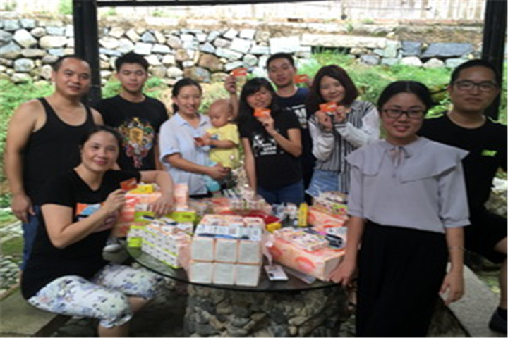 TOB battery machine sales team to go for barbecue