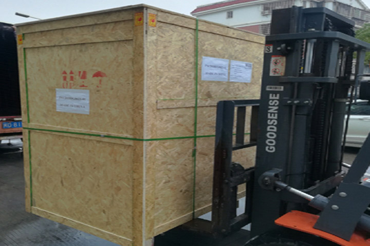 Double side auto spot welding machine shipped to Israel