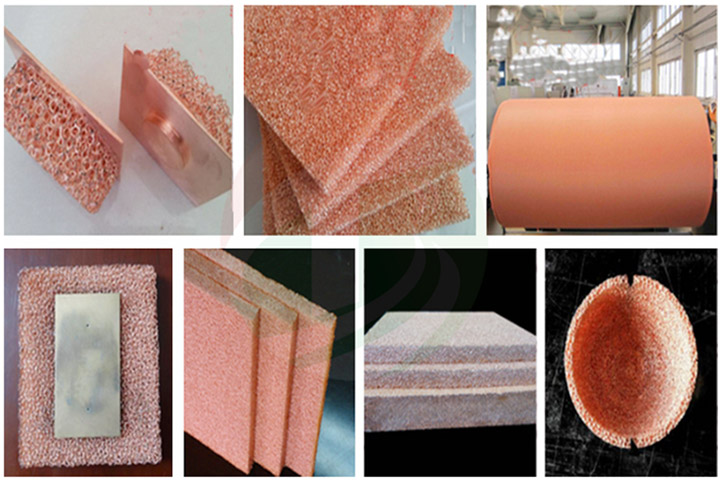 Porous Copper Metal Foam For Battery Electrode